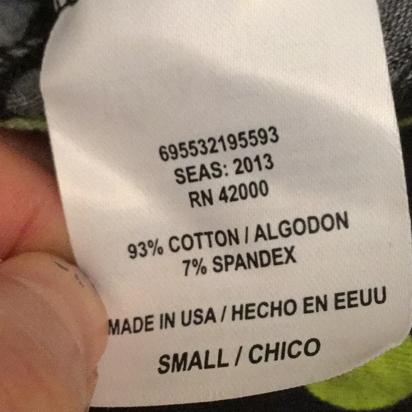 NWOT Bongo Polka Dot Crop Top Tee S - Picture 4 of 4